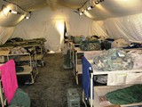 Inside tent with 15 soldiers (Small)