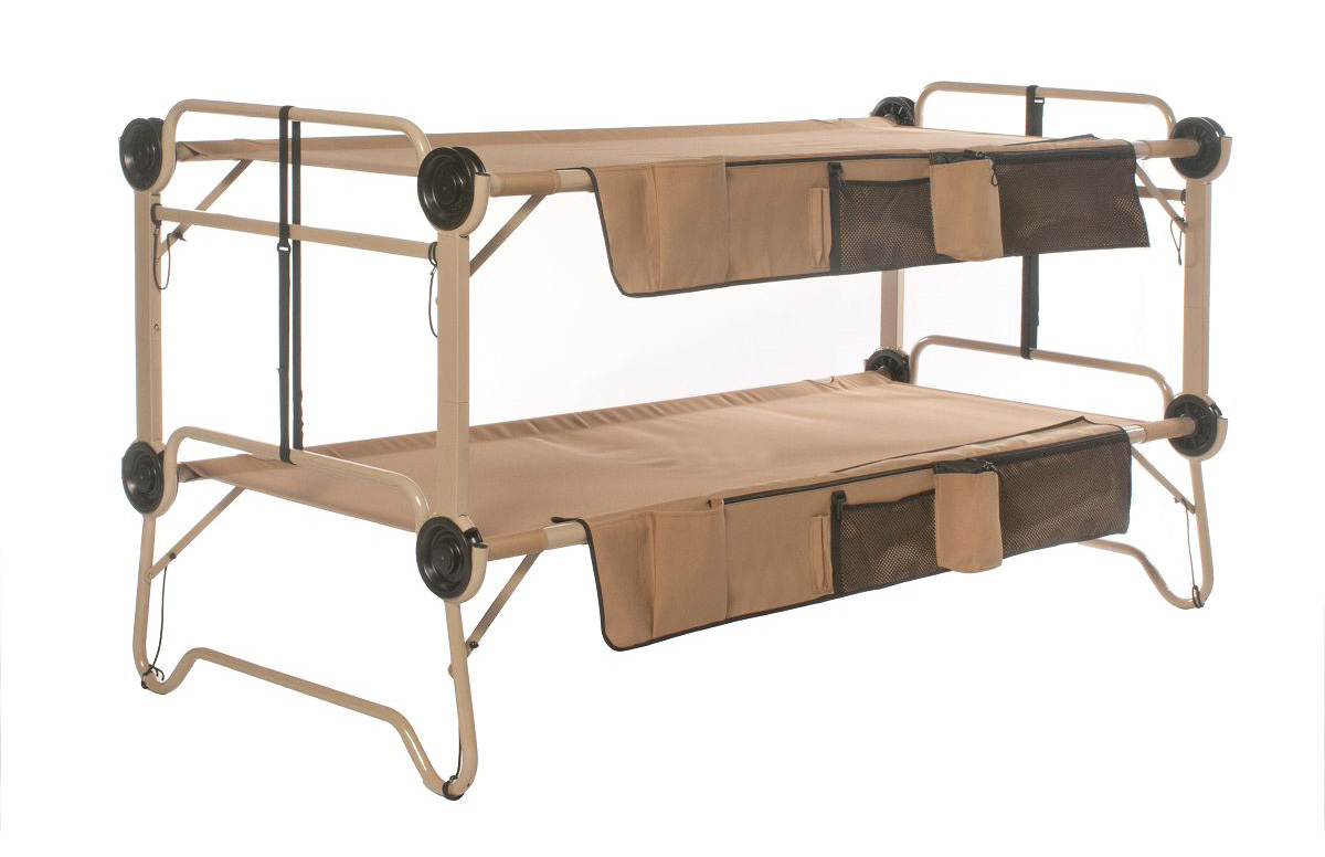 Arm O Bunk With Organizers Disc Bed, Kids Bunk Bed Cots